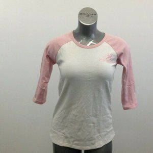 Moxie Trades Women's Raglan T Shirt Size XL Pink